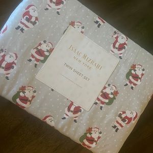 Santa sheets / twin